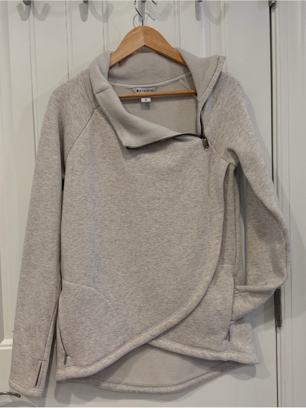 Athleta Women's Asymmetrical Zip Pullover